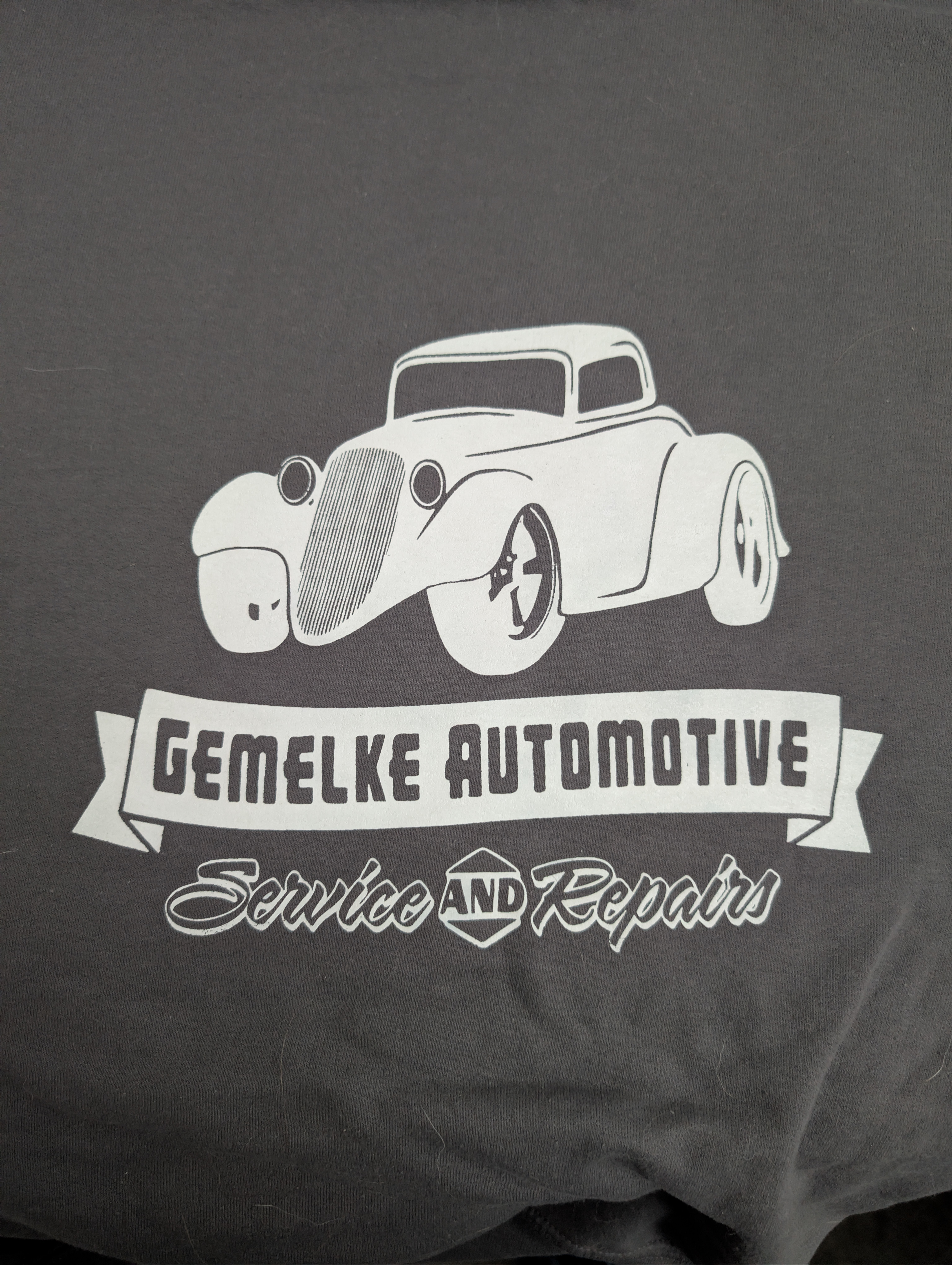 Gemelke Automotive screen print example